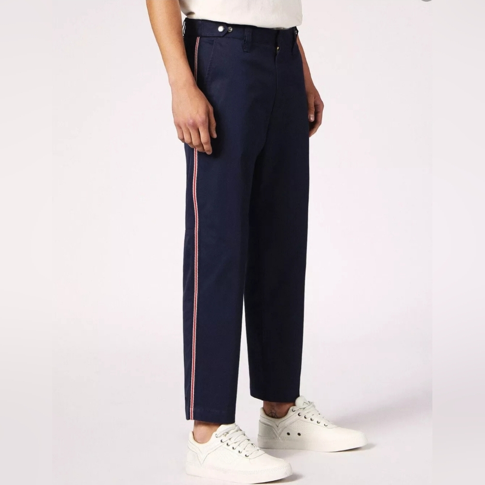 Diesel Men's Slim Fit P-Tucs Tape Trousers